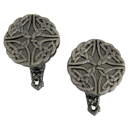 Celtic Knot Wall Mount Weapon Hooks Gun/Rifle/Bowie Knife/Sword/Cane Hanger Set
