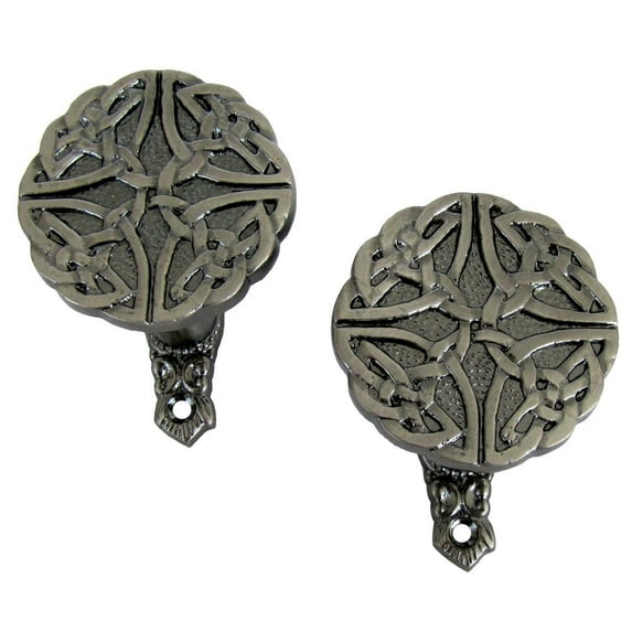Celtic Knot Wall Mount Weapon Hooks Gun/Rifle/Bowie Knife/Sword/Cane Hanger Set
