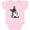 AD-Pink, variant on Tri Color Corgi Boys or Girls Baby Bodysuit