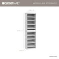 thumbnail image 5 of Closetmaid 10000-04842 Modular Storage Set Of (2) 21"W 4 Shelf Storage System Shoe Rack, 5 of 7