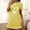 Yellow, variant on Royisotas Nightgowns for Women Hot Pink Nightdress Plus Size Comfortable Summer Womens Pajamas Printed