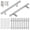 Silver-Style 2, variant on 12 Pack Gold Cabinet Pulls, 3-3/4 Inch Hole Center Kitchen Cabinet Handles, Stainless Steel T-Bar Drawer Pulls for Cupboard and Dresser, 6 Inch Overall Length