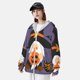 thumbnail image 3 of Fotbe Halloween Gnomes Chaqueta con Protección Solar UPF 50+ para Hombre y Mujer, Camisa con Capucha y Bolsillos-Large, 3 of 7