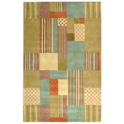 Safavieh Rodeo Drive Hand-Tufted Wool Green/Beige/Blue Area Rug