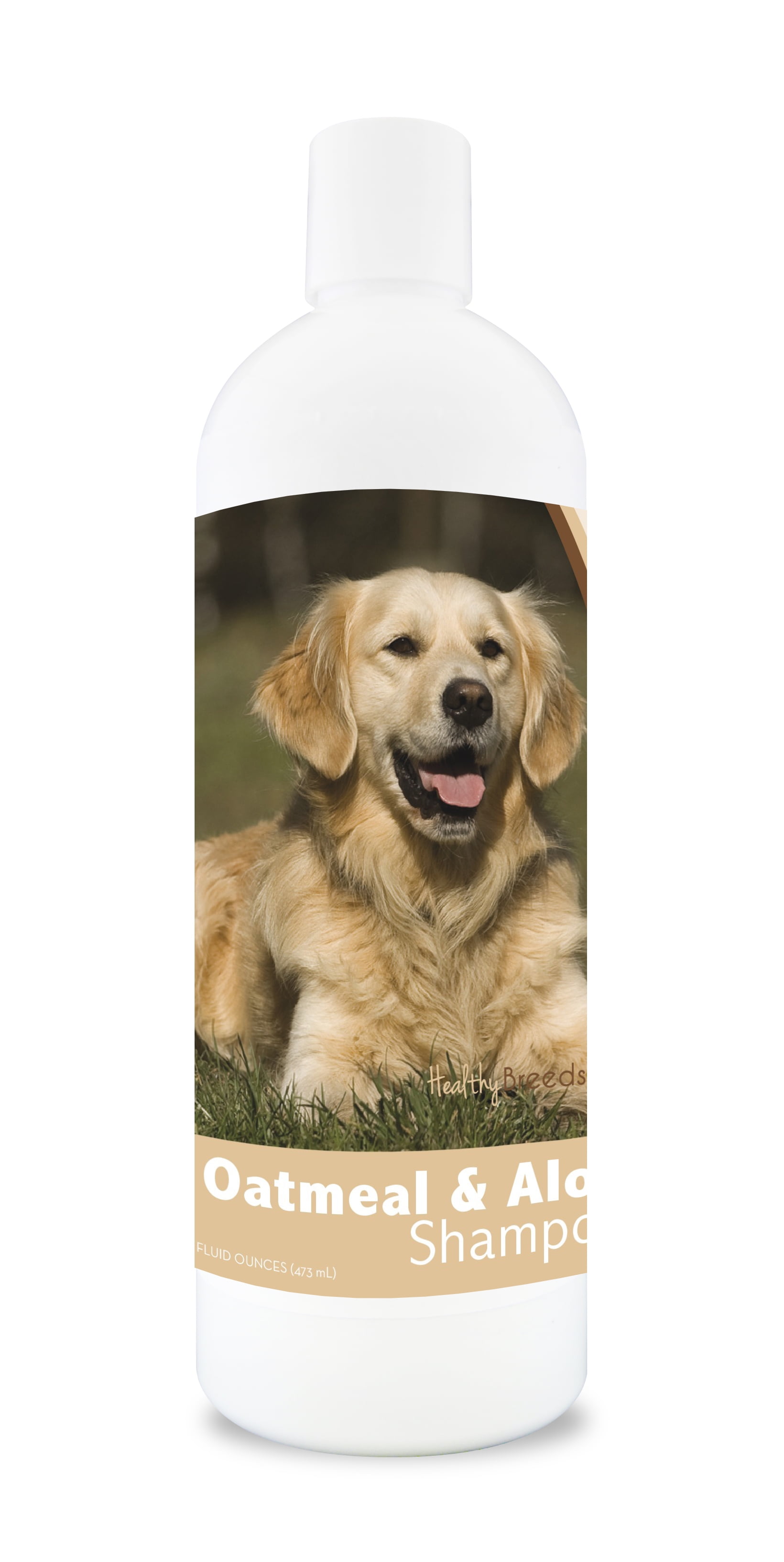 Healthy Breeds Golden Retriever Oatmeal Dog Shampoo with Aloe 16 oz