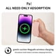 thumbnail image 2 of Teléfono magnético Selfie Grip Power Bank Charge para Huawei iPhone 14 Pro (rosa), 2 of 6
