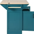thumbnail image 2 of Dual Drop Leaf & Folding Design / Transformable Kitchen Island for Dining, Work, and Storage, 2 of 6