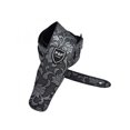 thumbnail image 1 of Sangle de Guitare Basse Électrique Classique en Cuir PU avec Motif Serpent, 1 of 8