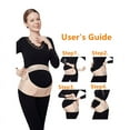 Maternity Women's Belly Bands, Pregnancy Belly Support Band For Relieving Back, Pelvic, Hip Pain