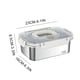 thumbnail image 2 of Lonchera, cajas bento 304 Caja de conservación de alimentos frescos Frasco sellado de acero inoxidable Lonchera Bento sellada para frutas y verduras Loncheras, 2 of 9