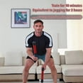 thumbnail image 4 of Cordless Battle Rope Pro - Adjustable Weight Portable Strength Trainer for Home Gym | HIIT Workout Equipment | Full Body Exercise with Non-Slip Handles, 4 of 6