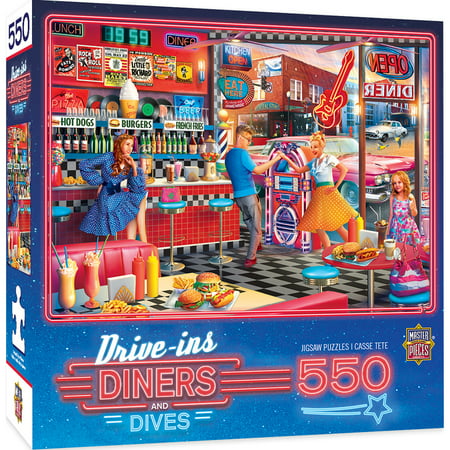 MasterPieces Drive-Ins, Diners & Dives - Good Times Diner 550 Piece