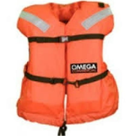 - Commercial Off-Shore Jacket Type I - Orange; Youth Life Vest