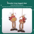thumbnail image 4 of Inteprter Colgantes navideños para el hogar, accesorios colgantes para vacaciones, artesanía de DIY encantadora en forma de alce, Kits de decoración para fiestas Patrón de estrella, 4 of 6