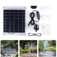 thumbnail image 3 of Bomba de agua con Panel Solar de 12V y 10W, decoración de jardín, Mini bomba de Panel Solar, sistema de riego con Kits de interruptor de ajuste para pecera JShteea Nuevo, 3 of 9