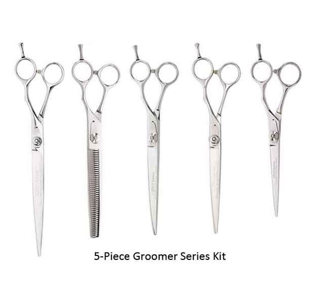High Quality 5200 Series Pro Dog Grooming Shear Kits 3 or 5 Piece Sets