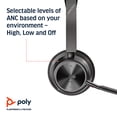 thumbnail image 3 of Auriculares Poly Voyager Focus 2 UC USB-A Bluetooth con micrófono, 3 of 7
