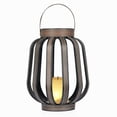thumbnail image 6 of Alpine Corporation White Solar Powered Outdoor Hanging Lanterns, LED Decorative Weather Resistant, 6 of 16