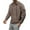 Khaki, variant on lmcalzta Mens Lightweight Hoodies Button Drawstring Fall Athletic Sweatshirts with Pockets