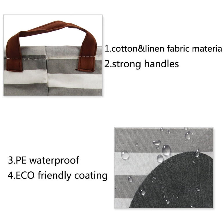 Collapsible Round Waterproof Laundry Basket photo 2