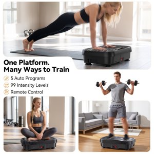 Vibration Plate Exercise Machine