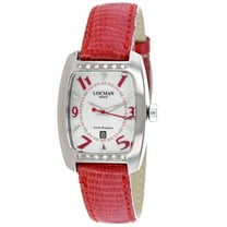 Locman Women's Diamond Classic White Dial Watch - 483F0MWF