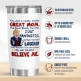 thumbnail image 2 of Gifts For Mom From Daughter, Son, Mothers Day, Christmas, Valentines Day, Birthday Gifts For Mom, Women, Mother, Nana, First-time Pregnant Gift Idea, 20 Oz Stainless Steel Tumbler For Women, 2 of 6