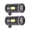 Black, variant on NFTIGB 2pcs Small USB LED Lamp Lights LED Flashlight Type C Powered Compatible with Power Bank Laptop Phone Charger Phone for Camping Emergency Dog Walking Silver