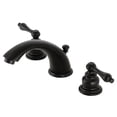 thumbnail image 1 of Kingston Brass KB970AL Robinet de Salle de Bain Victorienne Répandue&44; Noir Mat, 1 of 1