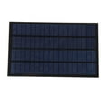 thumbnail image 1 of Solar Charging Board, 194x120mm Polysilicon Solar Panel Module Attractive Appearance  For Solar Garden Lighting, 1 of 8