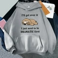 thumbnail image 2 of Women's Cute Print Long Sleeve Pullover Hooded Sweatshirt Casual Comfortable Tops, 2 of 3