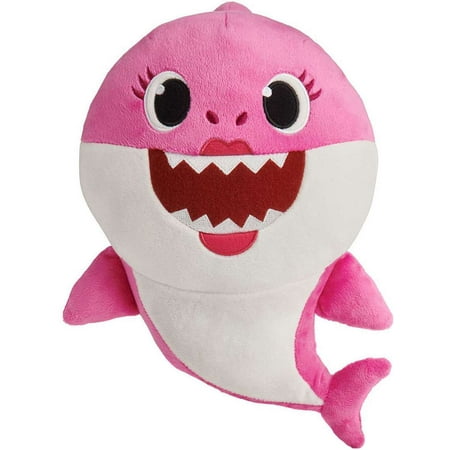 Pinkfong Baby Shark Mommy Shark Plush Doll (Pink)