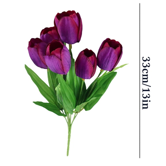 Kugisaki Artificial Flowers Bouquet Decoration Simulation Flowers Bouquet for Bridal Bouquets Wedding Decor Party Table Centerpieces Home Decor