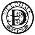 thumbnail image 1 of fsxdhpcsgfc Metal Wrought Lettering Patio Front Door Wall Decoration Crafts Window Decoration Home Letters for Wall with Wreath Front Door Wreath Door Hanging Decorations Winter, 1 of 5