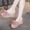 Pink, variant on HAOTAGS Womens's Casual Walking Sandals High Heel Platform Bowknot Summer Wedge Sandals Pink Size 5.5