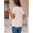 thumbnail image 4 of Women Short Sleeve Tunic Tops L, 4 of 7
