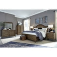 thumbnail image 3 of Magnussen Bay Creek Relaxed Traditional Toasted Nutmeg 3 Drawer Nightstand, 3 of 6