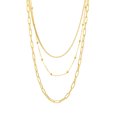 thumbnail image 1 of NETSENG Colliers Choker pour les Femmes, Plaqué Or Délicate Superposition Chaîne Colliers Simples Pendentif Initiale Réglables en Couches Colliers Chaîne en Or pour les Femmes Bijoux Cadeaux, 1 of 5