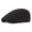 black, variant on Cotton, Linen Duck Tongue Hat Mu Monochrome Simplicity Berets Fashion Casual Youth Forward Hat Shading Sunscreen Hats