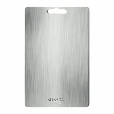 

FACEGA Stainless Steel Cutting Board Carry Handle Design Cutting Boards for Kitchen Light and Efficient Steel Cutting Board 39x28cm