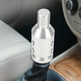 thumbnail image 3 of Adaptador de perilla de cambio Adaptador universal de perilla de cambio de automóvil para palancas de cambio sin rosca 12x1.25(Plata), 3 of 5