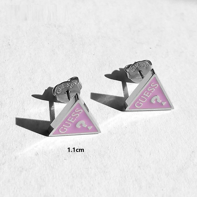Pendientes de adivinar moda de acero inoxidable 316 Gao Jiahui unisex