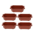 thumbnail image 4 of FRCOLOR 5 PCS Plant Succulent Bonsai Decorative Gardening Pots 35X25.5CM, 4 of 8