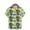 02Multicolor, variant on T Shirts for Men Carnival Printed Short Sleeved Collar Button Up Shirt Multicolor 4X