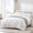 Diamond Quilting White, variant on Sleep Zone Twin/Twin XL Comforter Duvet Insert, Down Alternative Reversible Comforter, Lightweight, Soft and Breathable Bedding All Season, Diamond Quilting White