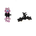 thumbnail image 4 of 65pcs Coloré Mini Cheveux Griffe-Accessoires pour les Femmes pour les Filles-Strass Cheveux Clips-Bangs Pince à Cheveux, 4 of 5