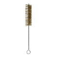 thumbnail image 1 of Cepillo de cerdas de latón, cepillo de alambre de metal, cepillo de drenaje versátil, flexible para agua 30cmx3cm, 1 of 9