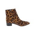 thumbnail image 2 of Botkier Womens Greer Calf Hair Leopard Print Booties Brown 6.5 Medium (B,M), 2 of 2