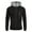 Black, variant on BXINGOHAI Mens Thin Fleece Hoodies Sweatshirt Full Zip Up Hooded Pullover Tops Drawstring Long Sleeve Sweatshirts Outdoor Running Shirts With Pocket Today Sales Black,XXL