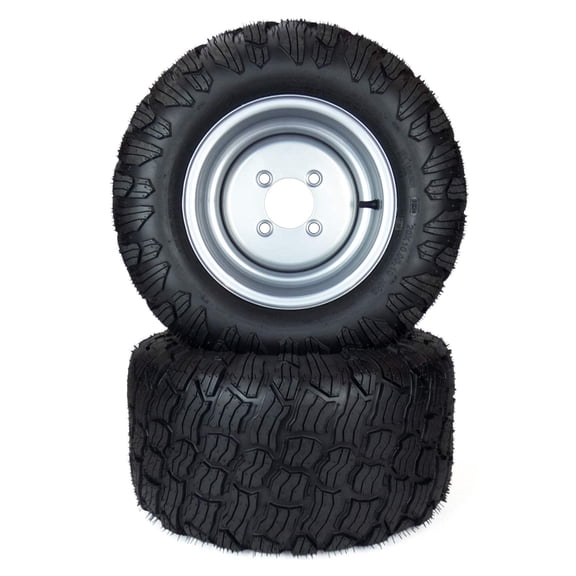 (2) Reaper Turf Tire Assemblies 20x10.00-10 Fits Hustler TRIMSTAR 54" 60" 600668